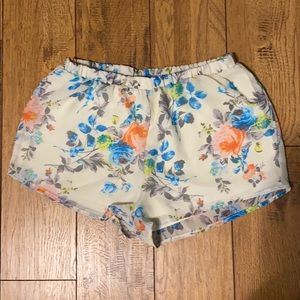 Floral Soft Shorts